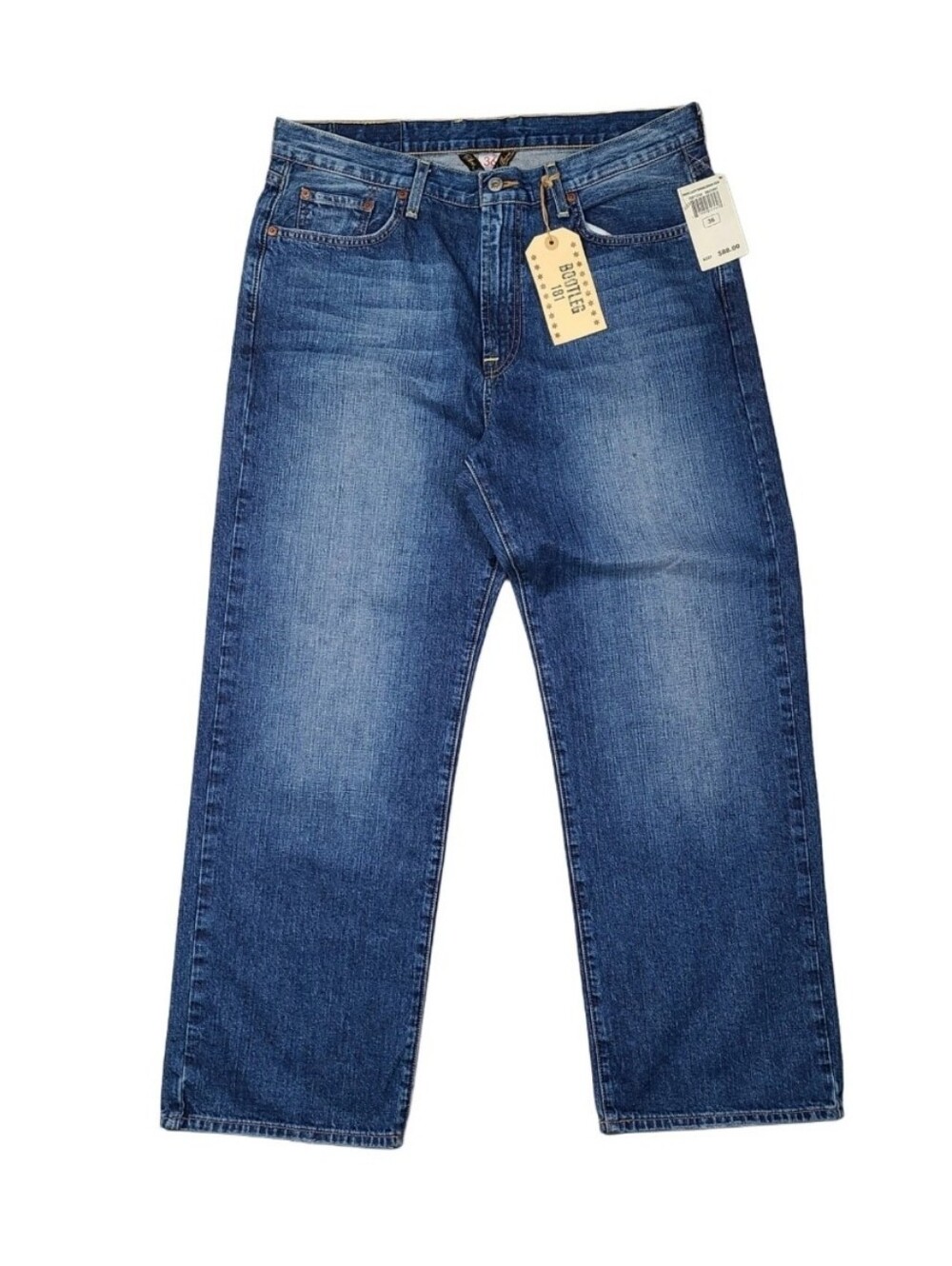 Vintage Lucky Brand 181 Bootleg Wide Leg Jeans Mens 36x30 Deadstock NWT Y2K